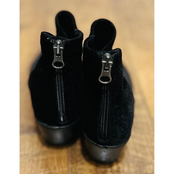 black dress boots low heel Cleo Black Nappa Leather low Heel Boot with Lambskin Leather Lining –  DANIELLA SHEVEL